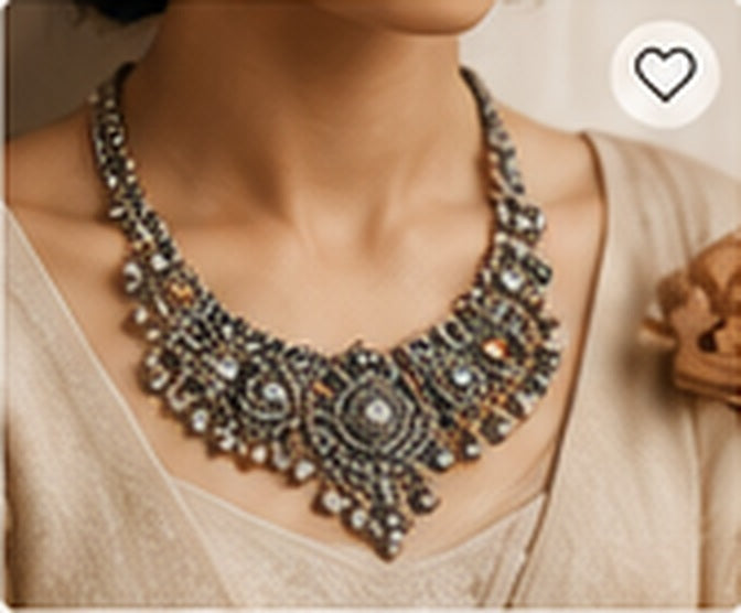 Temple Necklace Set